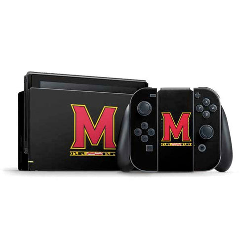 University of Maryland M Logo Nintendo Skins